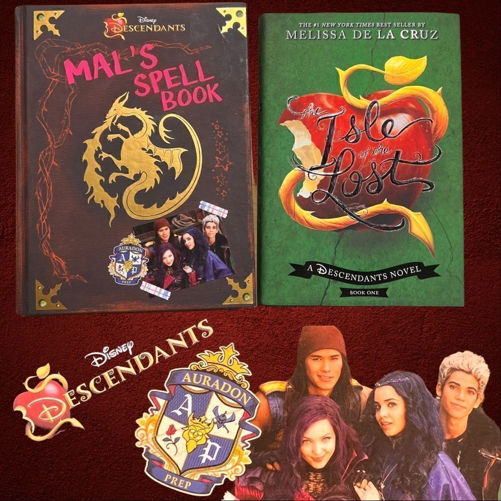 The Isle of the Lost: A Descendants Novel The Descendants & Mal’s Spell Book